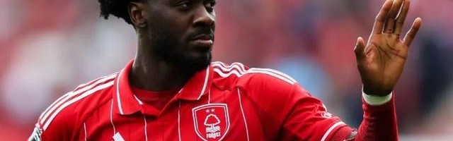 电讯报：森林队后卫埃纳因腿筋受伤将长期缺阵，最快12月复出